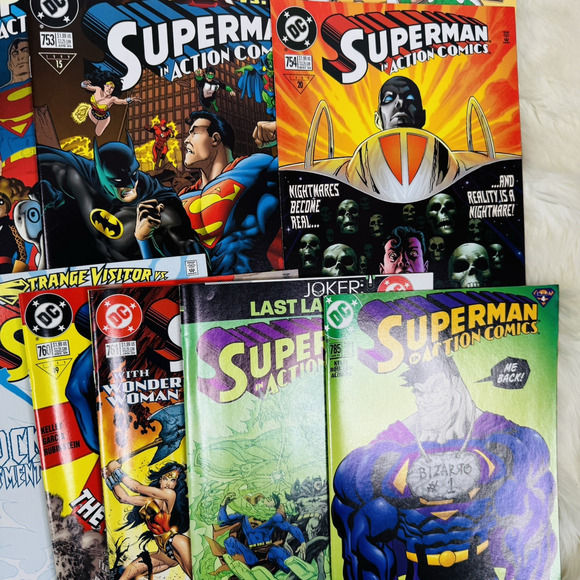 Superman Action Comics 739-761 784-785 Lot Bizarro Joker Last Laugh Mark Millar - Picture 3 of 10